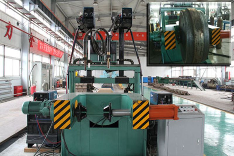 Équipements de réparation et reconstruction de trains de chenilles